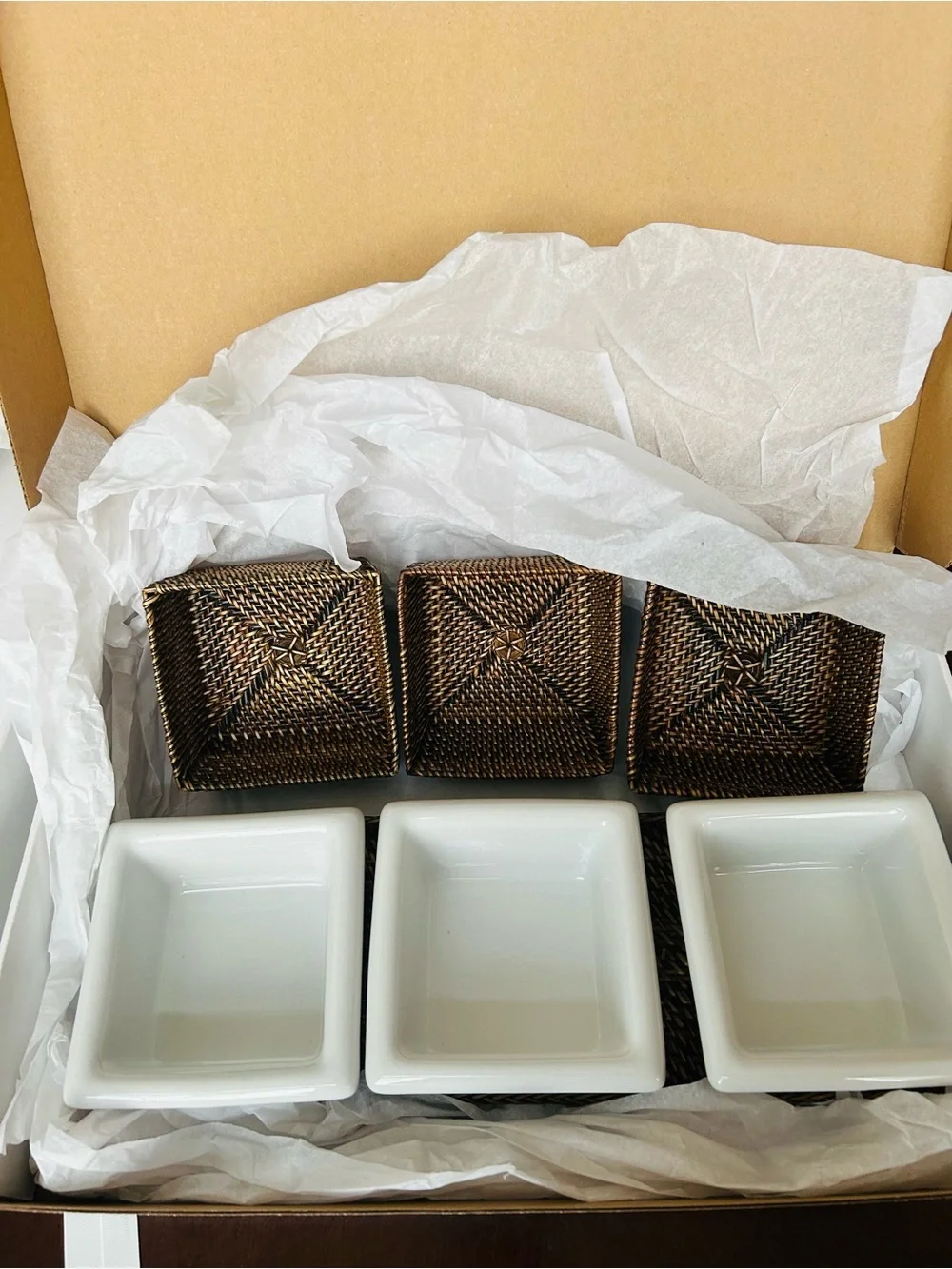 Williams Sonoma White and Black Branded Box
